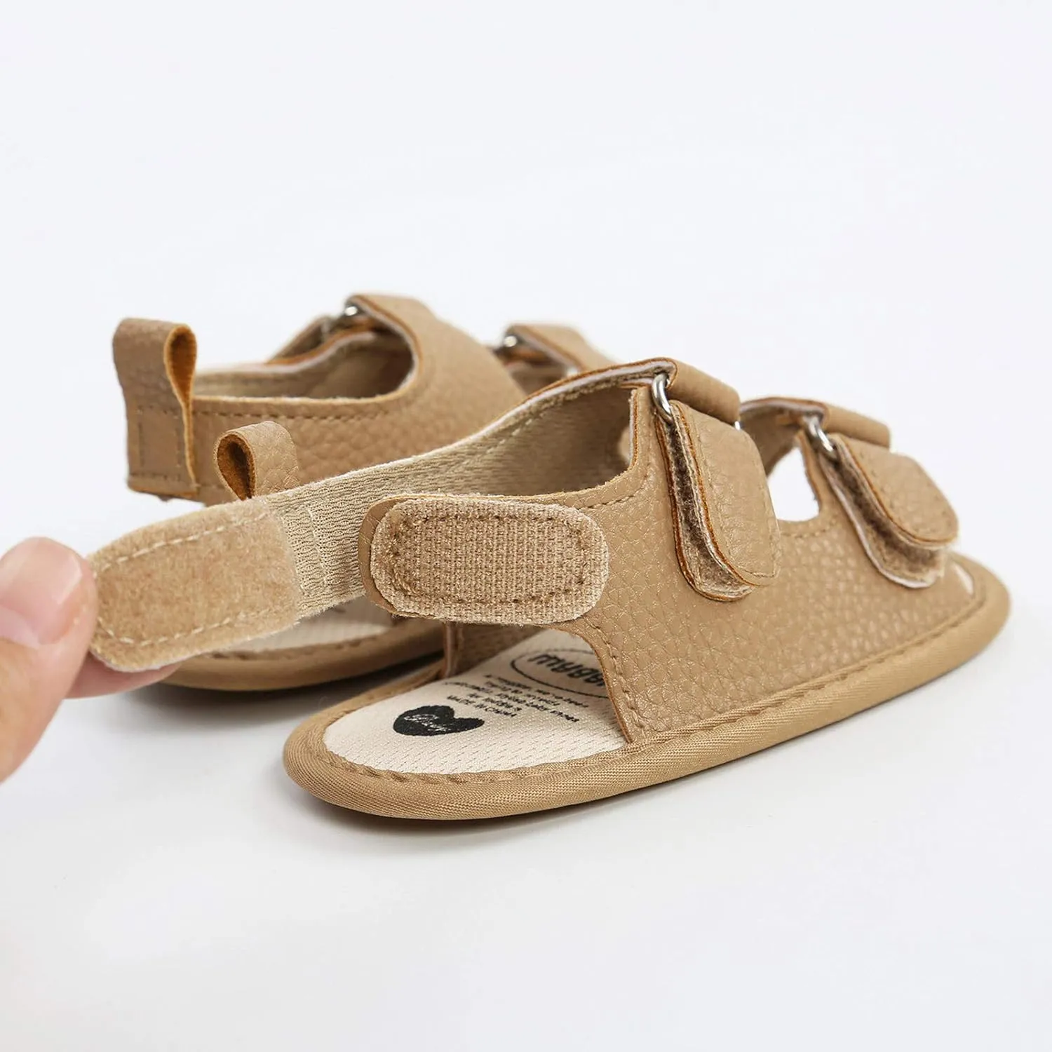 Girls Prewalker Walking Soft Sandals Sole Flat Boys Non-Slip Shoes Baby Rubber Baby Shoes Toddler Mary Jane Shoes