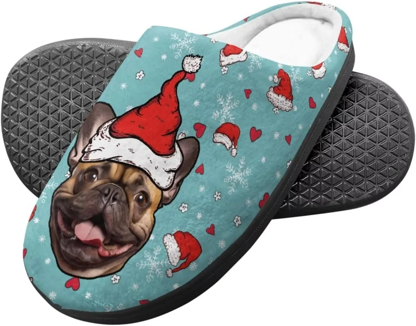 Howilath Boys Girls Warm Slippers Animals Print Kids Winter Indoor Household Shoes