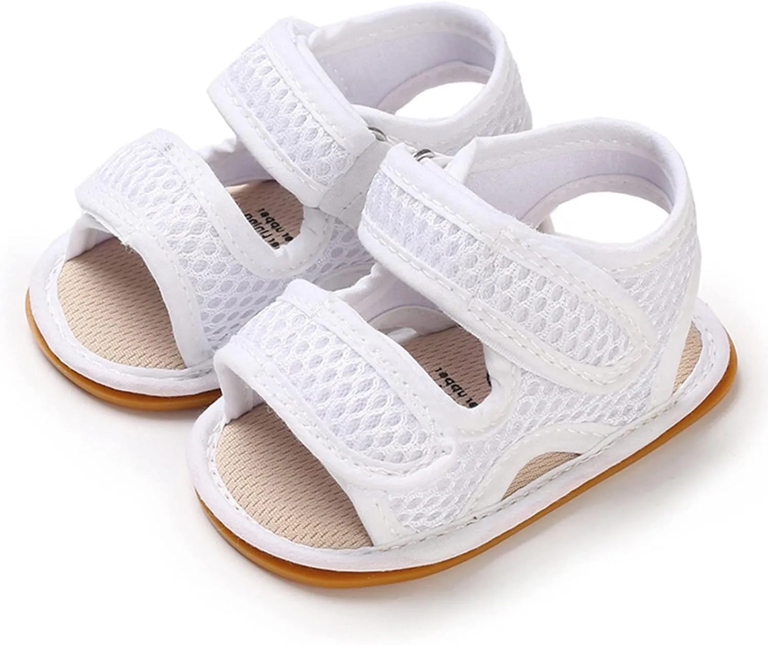 Infant Baby Boys Girls Beach Sandals Non Slip Soft Rubber Sole Toddler Outdoor Open-Toe First Walker Shoes