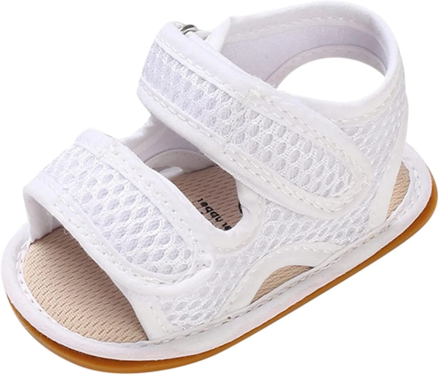 Infant Baby Boys Girls Beach Sandals Non Slip Soft Rubber Sole Toddler Outdoor Open-Toe First Walker Shoes
