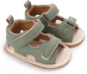 Infant Baby Girls Boys Sandals Summer Beach Outdoor Soft Rubber Sole Toddler Princess Dress Flat Walking Baby Girl Shoe