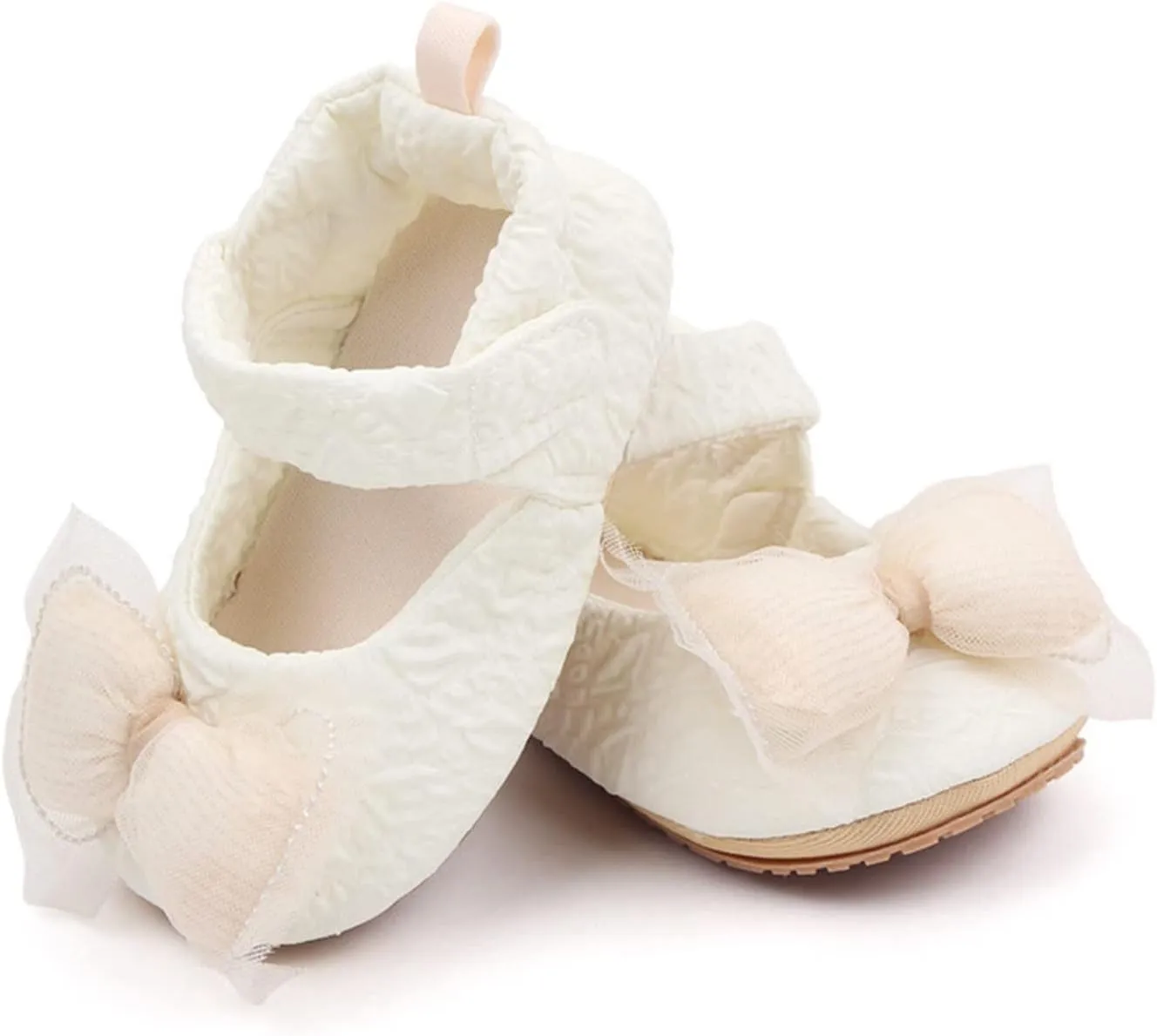 Infant Baby Newborn Sneakers Girls Cute Bow Cartoon Shoes Walking Shoes Flat Shoes Dress Shoes Crib Shoes