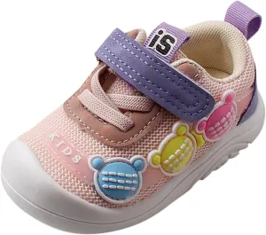 Infant Baby Non Slip Sneakers Boys Girls Breathable Lightweight Shoes Toddler Breathable Mesh First Walking Shoes
