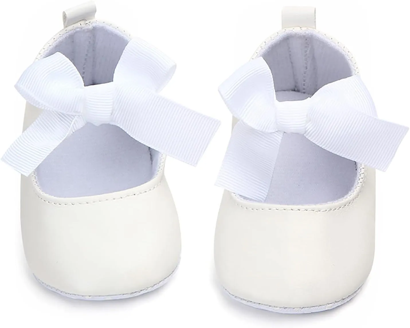 Infant Baby Soft Sole Leather Shoes for Girls Walking Sneakers Toddler Walkers Shoes Princess Shoes 0-15Months
