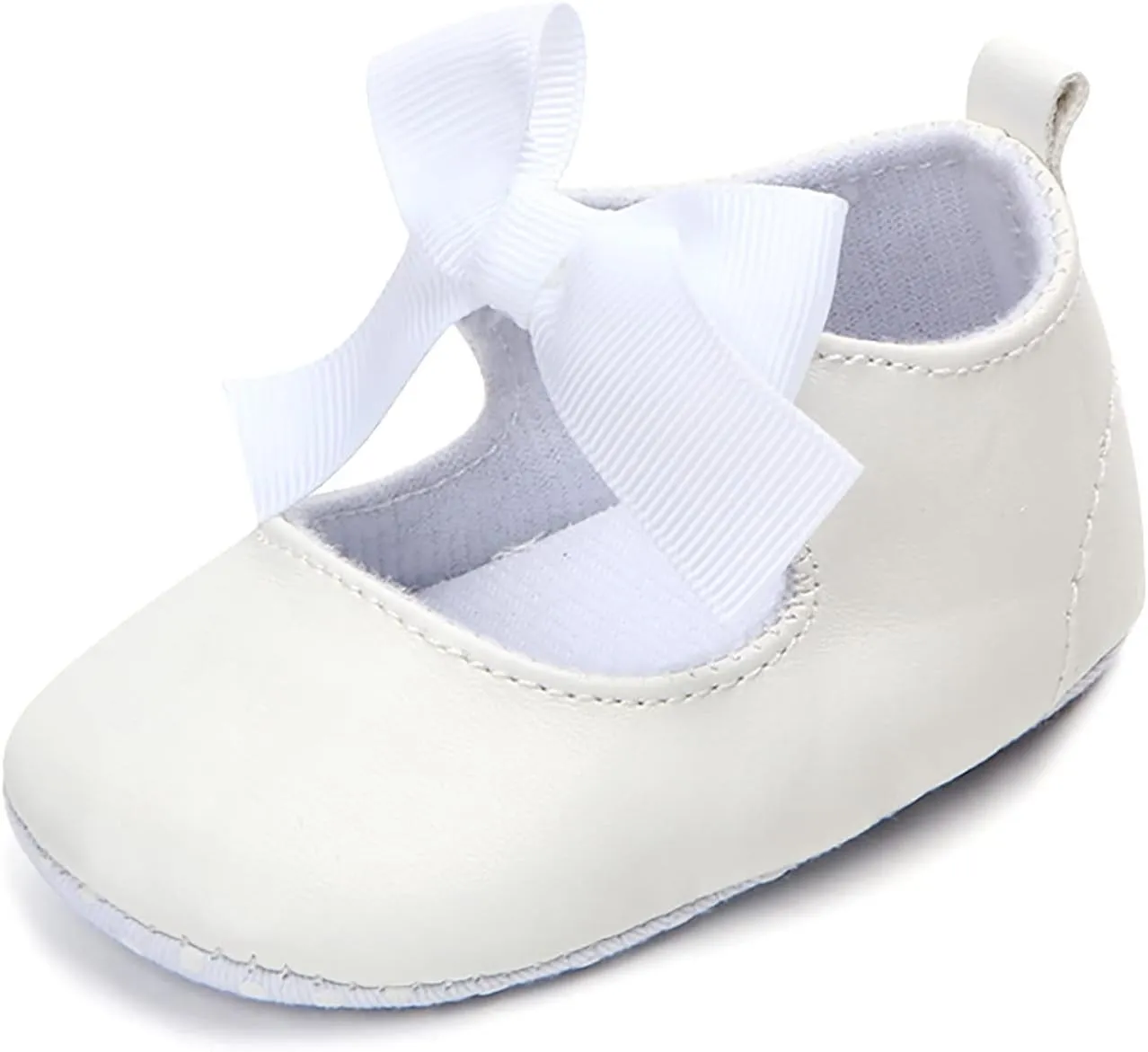 Infant Baby Soft Sole Leather Shoes for Girls Walking Sneakers Toddler Walkers Shoes Princess Shoes 0-15Months