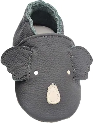 Infant Baby Soft Sole PU Leather Prewalker Shoes Infant Toddler Cute artoon Animal Slip-on Shoes Casual Slippers