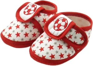 Infant Boys Girls Soft Sole Adjustable Casual Shoes Infant Star Printing Lightweight Rubber Sole Shoes