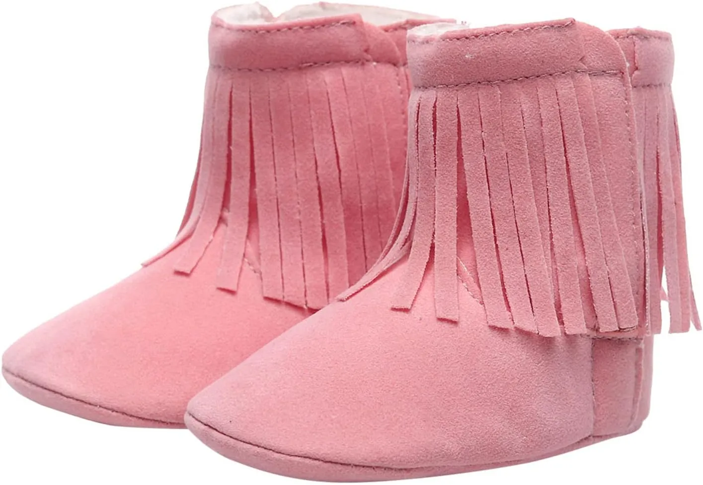 Infant Boys Size 2 Shoes Baby Tassels Shoes Girls First Infant Snow Cotton Warm Boots Soft Plush Walkers Baby Shoes Baby Snow Boots Girls