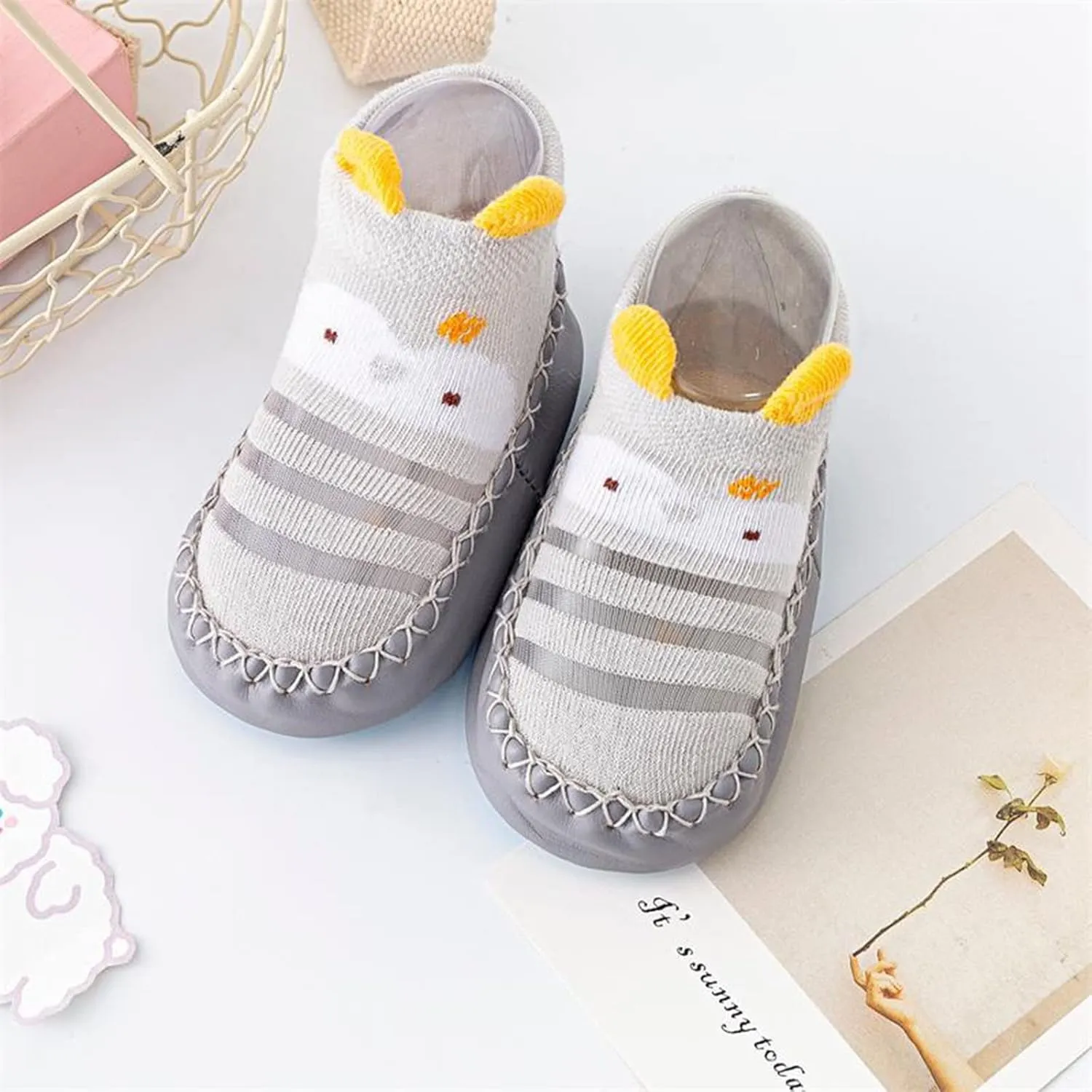 Infant Toddler Shoes Soft Sole Toddler Shoes Bow Glitter Sequins Non Slip Breathable Princess Shoes Water Shoes Girls Size 2