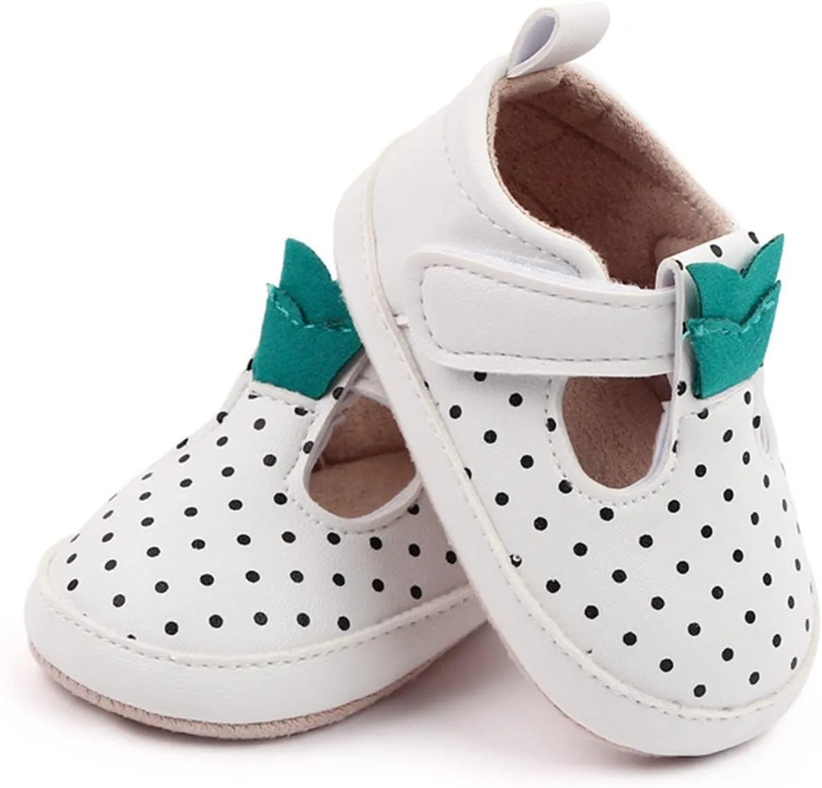 Infant Toddler Shoes Soft Sole Toddler Shoes Polka Dots Non Slip Breathable Princess No Slip Baby Sneakers