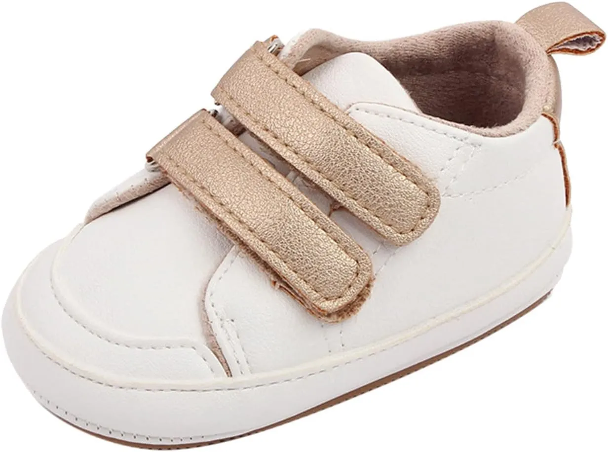 Infants Toddler Shoes Boys Girls Flat Bottom Soft Soles Lightweight Anti Slip Sports Sneakers Baby First Step Shoes