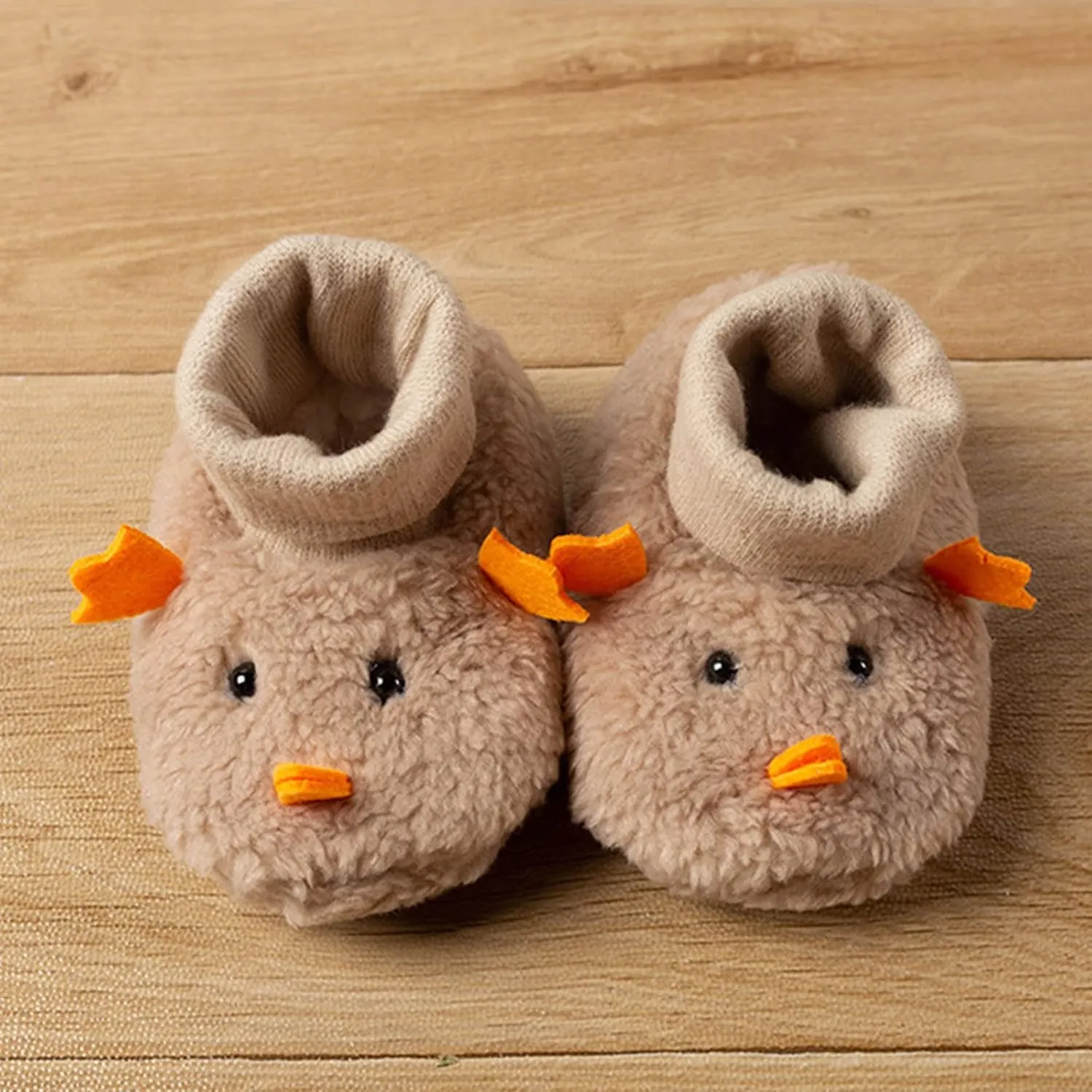 JINCAIHONG Fuzzy Sock Shoes for Baby Indoor Slipper Socks with Soft Sole First Walking Shoes for Toddler Kids