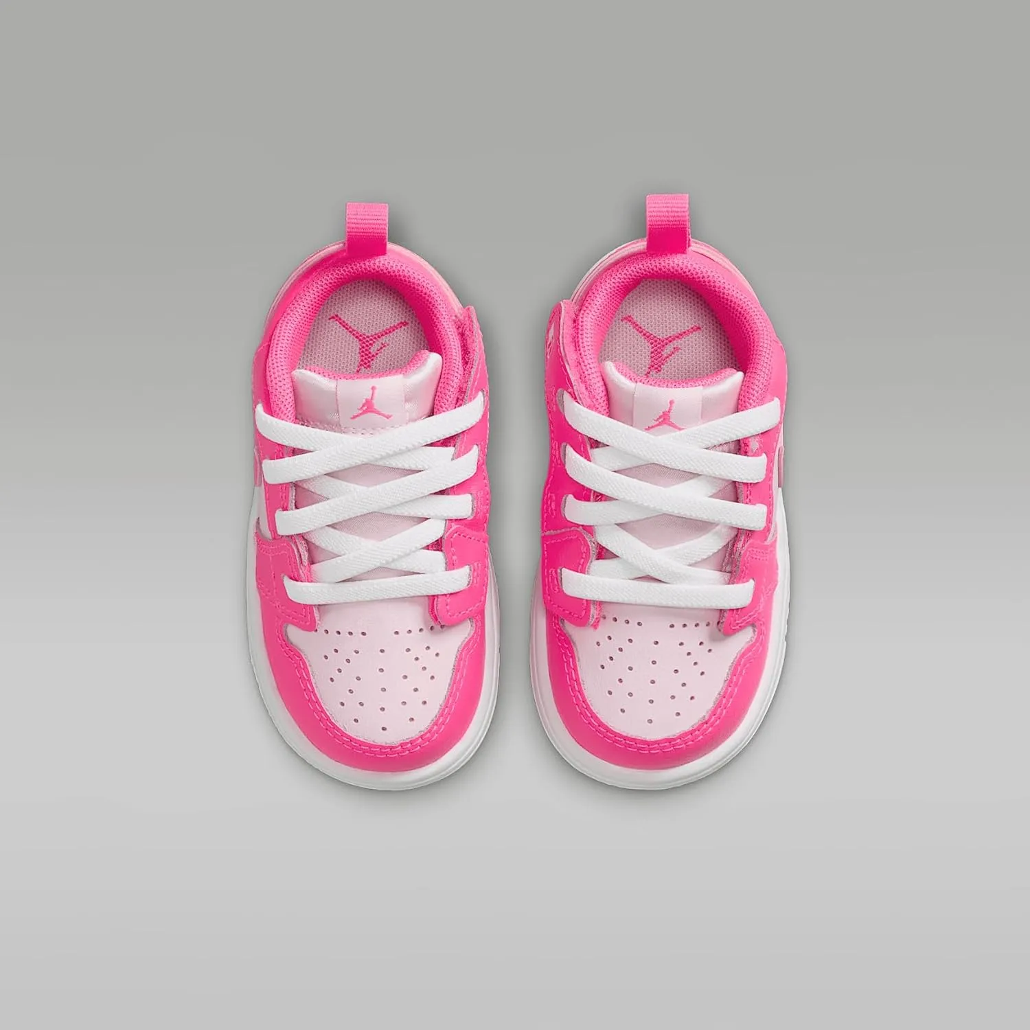 Jordan 1 Low Alt Baby/Toddler Shoes (DR9747-661, Pink Foam/Summit White/Hyper Pink)