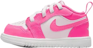 Jordan 1 Low Alt Baby/Toddler Shoes (DR9747-661, Pink Foam/Summit White/Hyper Pink)