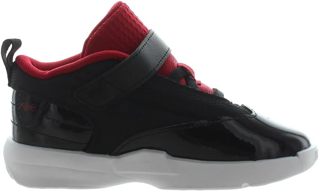 Jordan Max Aura 6 Baby/Toddler Shoes (FQ8296-006, Black/White/Gym Red)