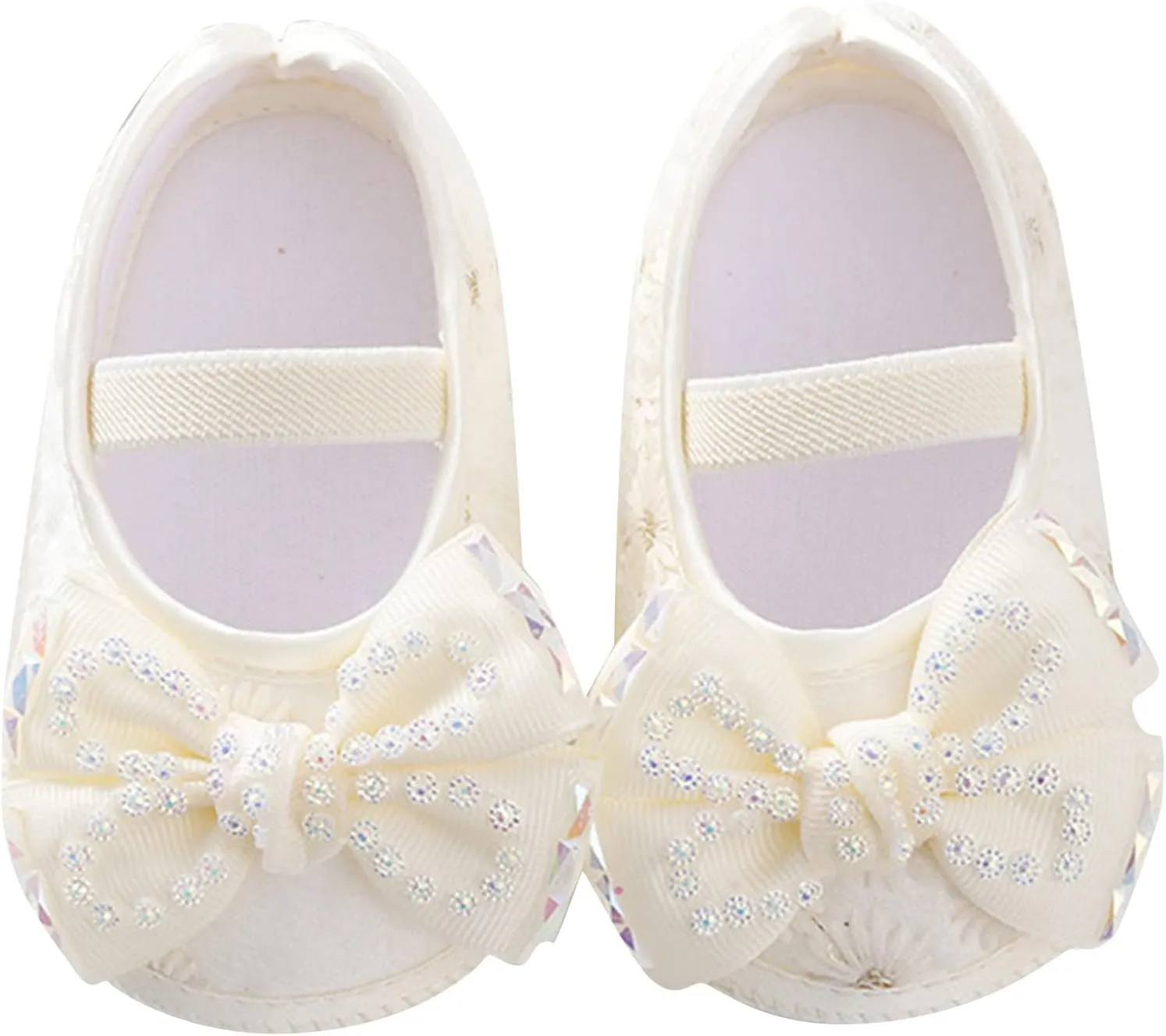 Kid Baby Shoes Fashion Soft Sole Toddler Shoes Pearl Dress Flower Princess Shoes Toddler Shoes Toddler Stocking