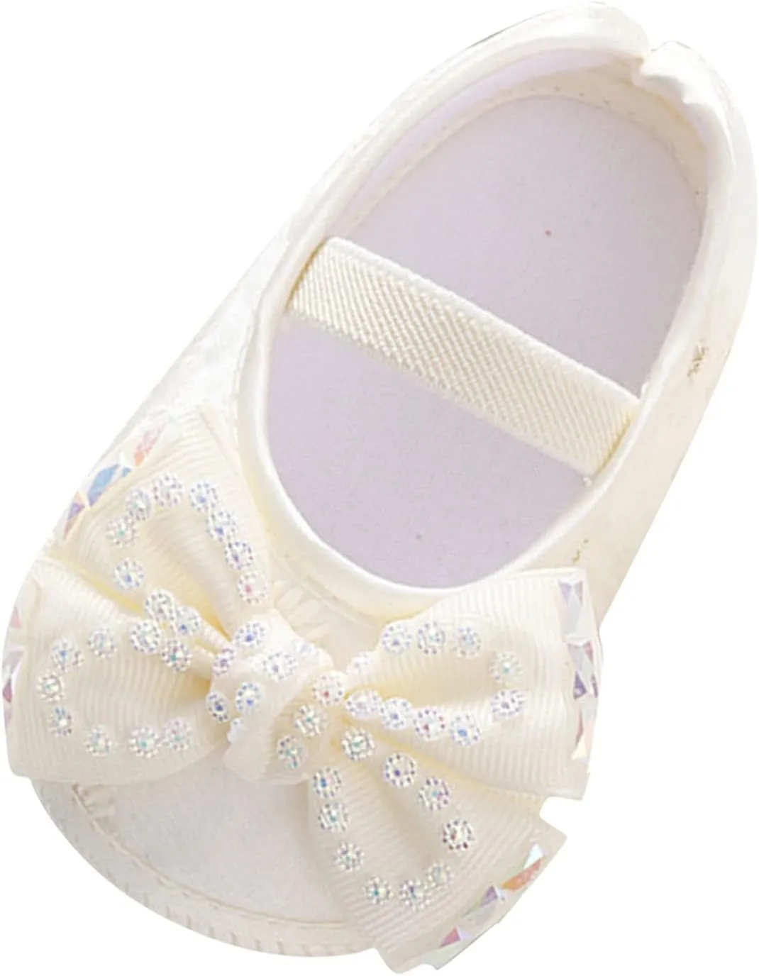 Kid Baby Shoes Fashion Soft Sole Toddler Shoes Pearl Dress Flower Princess Shoes Toddler Shoes Toddler Stocking