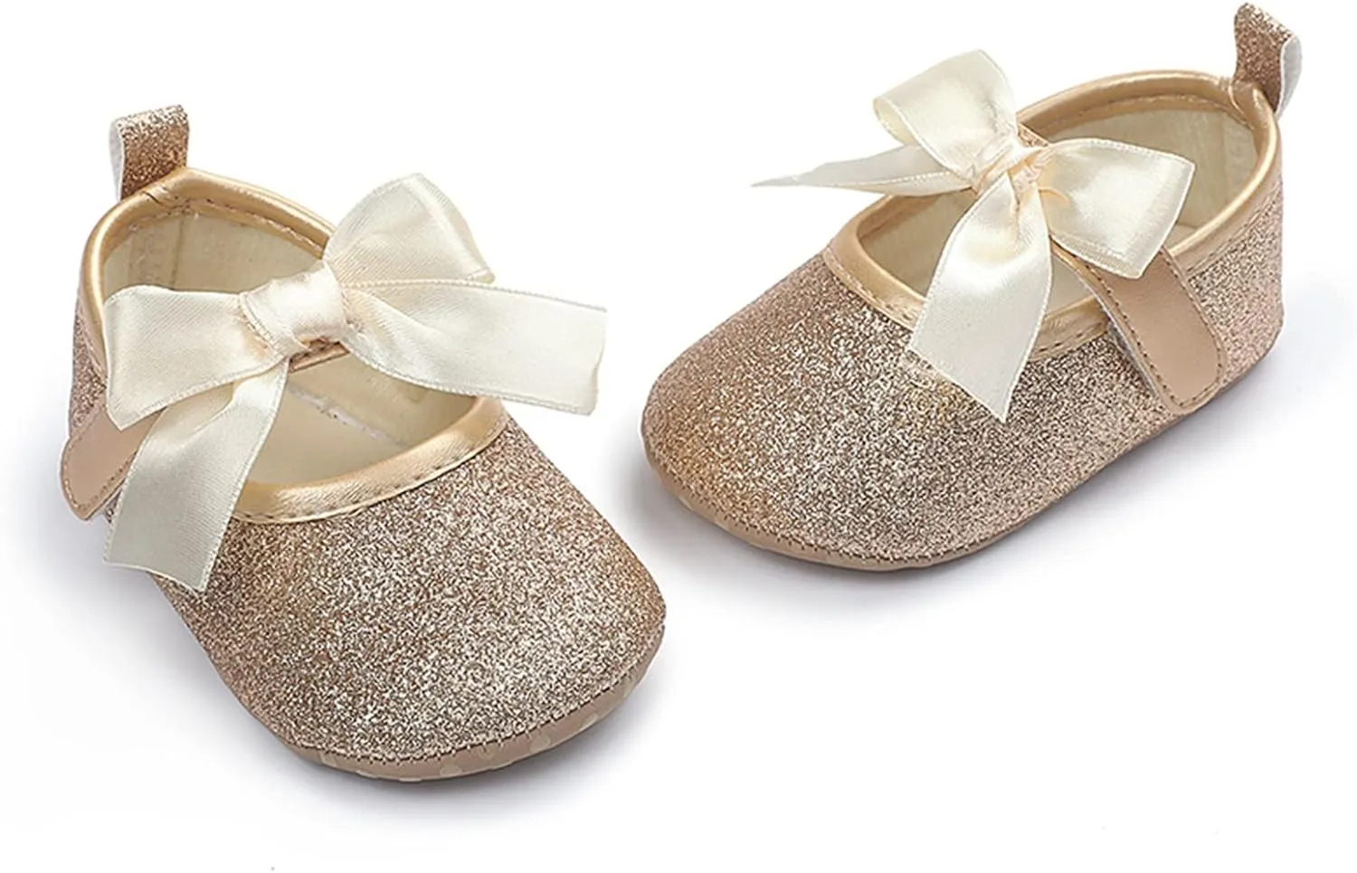 Kids Casual Shoes Toddler Kids Infant Girls Soild Colour Bowknot Princress Shoes Soft Sole The Floor Barefoot