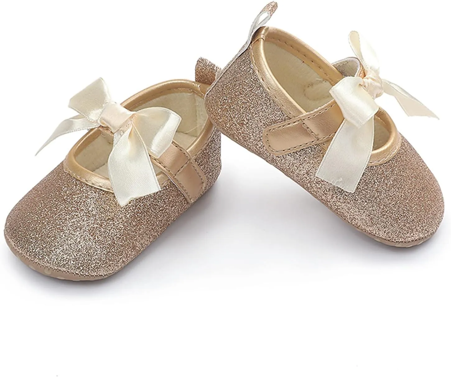 Kids Casual Shoes Toddler Kids Infant Girls Soild Colour Bowknot Princress Shoes Soft Sole The Floor Barefoot