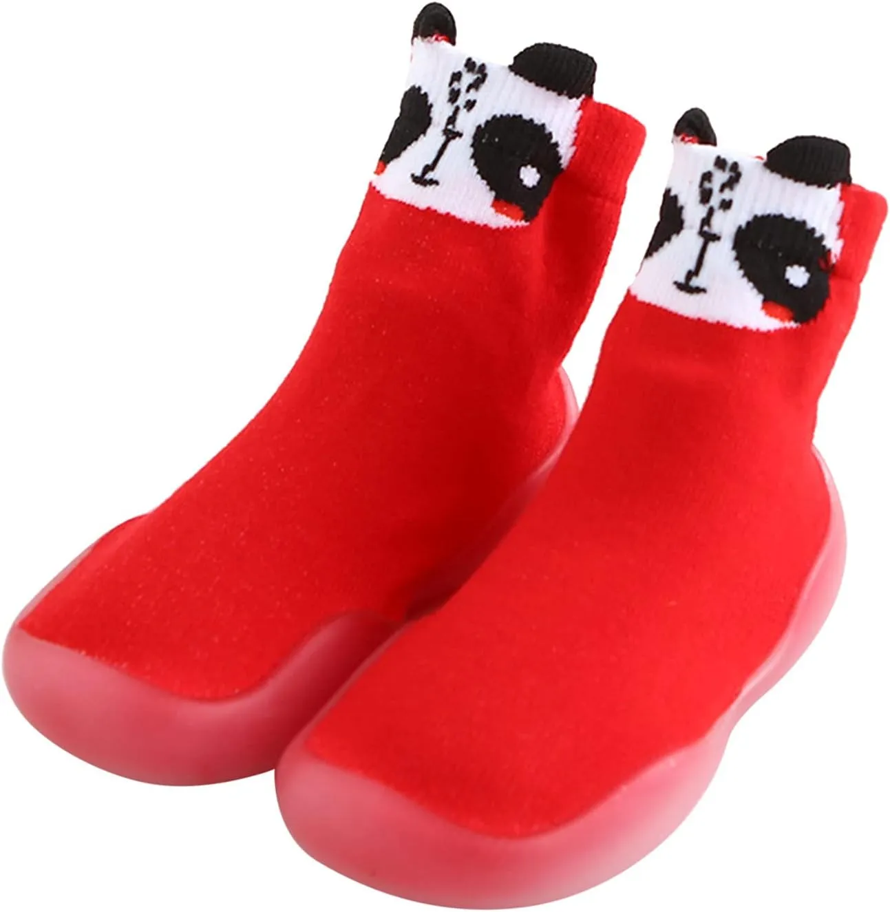 Kids Slippers Boys with Strap Toddler Baby Boys Girls Solid Warm Knit Soft Sole Rubber Boys Size 4 Slippers