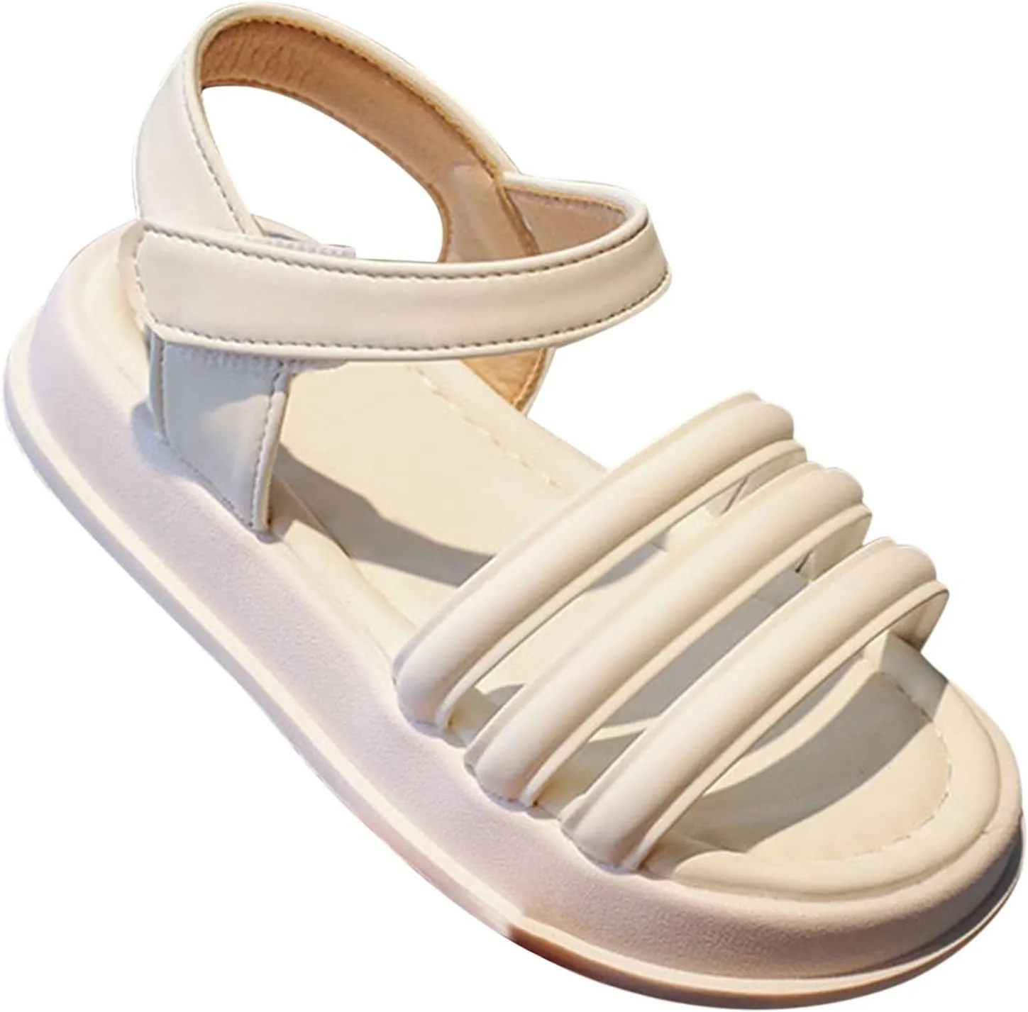 Kids Soft Shoes Girls' Sandals Summer Soft Sole Korean Edition Children Sandals One Line Female Baby Princess