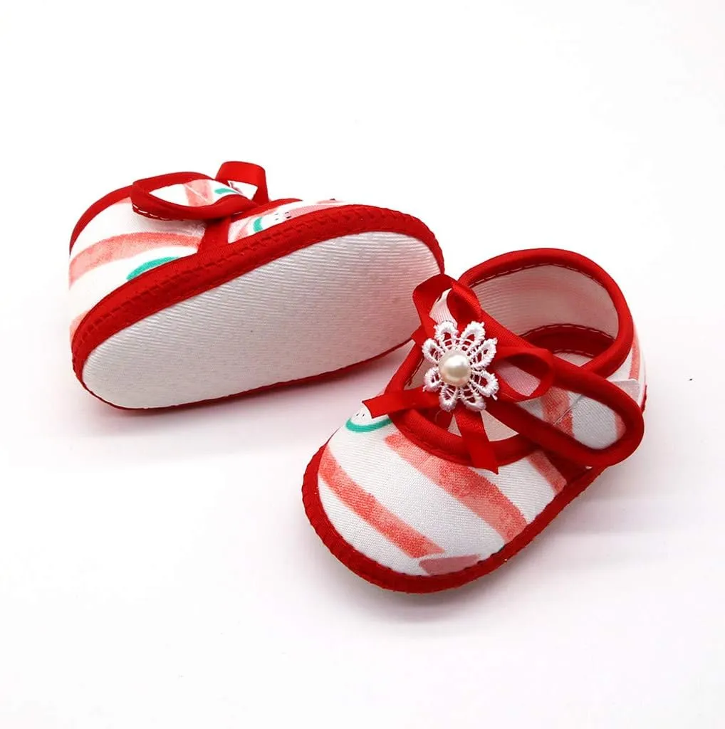 Kids Tennis Shoes Size 11 Soft Shoes Sole Prewalker Baby Girls Sandals Printing Single Watermelon Baby Shoes Size 3 Baby Girl Sneakers