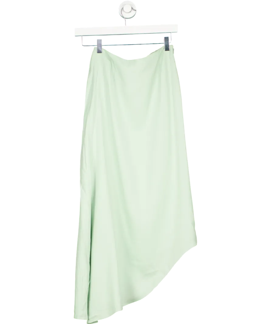 LES HRONES BY VANESSA COCCHIARO Melanie asymmetric crepe skirt UK 6