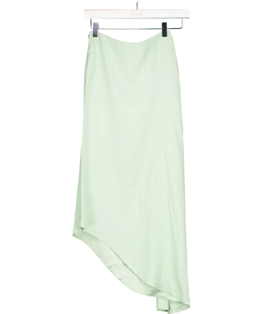 LES HRONES BY VANESSA COCCHIARO Melanie asymmetric crepe skirt UK 6