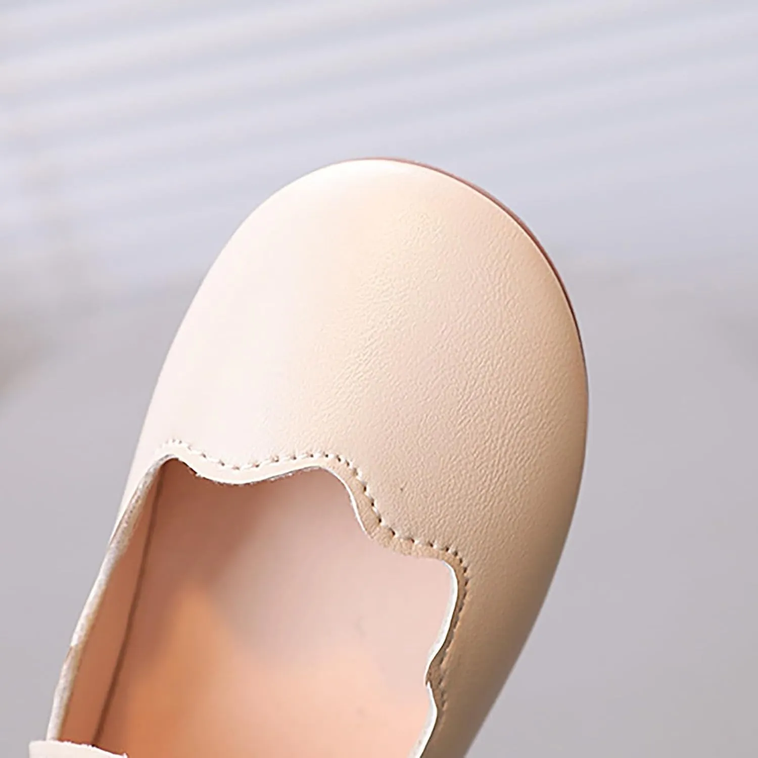 Little Girls Mary Jane Dress Shoes Slip On Ballerina Flat for Wedding, Party Girls Summer Shoes Toddler Flat
