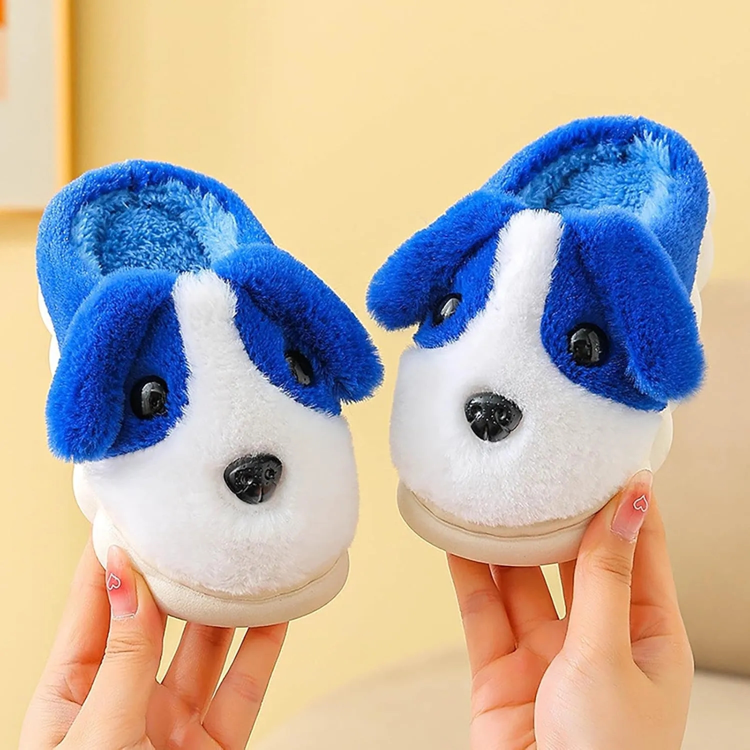 Memory Foam Plush Children Boys Girls Winter Slippers Anti Slip Indoor Shoes Big Kids Size 3 Sandals for Baby Girls