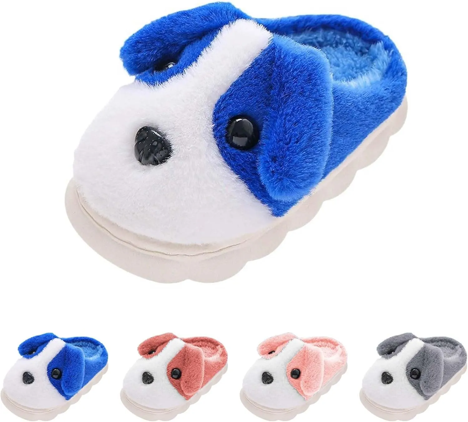 Memory Foam Plush Children Boys Girls Winter Slippers Anti Slip Indoor Shoes Big Kids Size 3 Sandals for Baby Girls