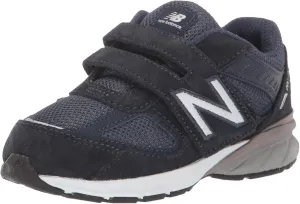 New Balance Baby-Girl's 990 V5 Hook and Loop Sneaker