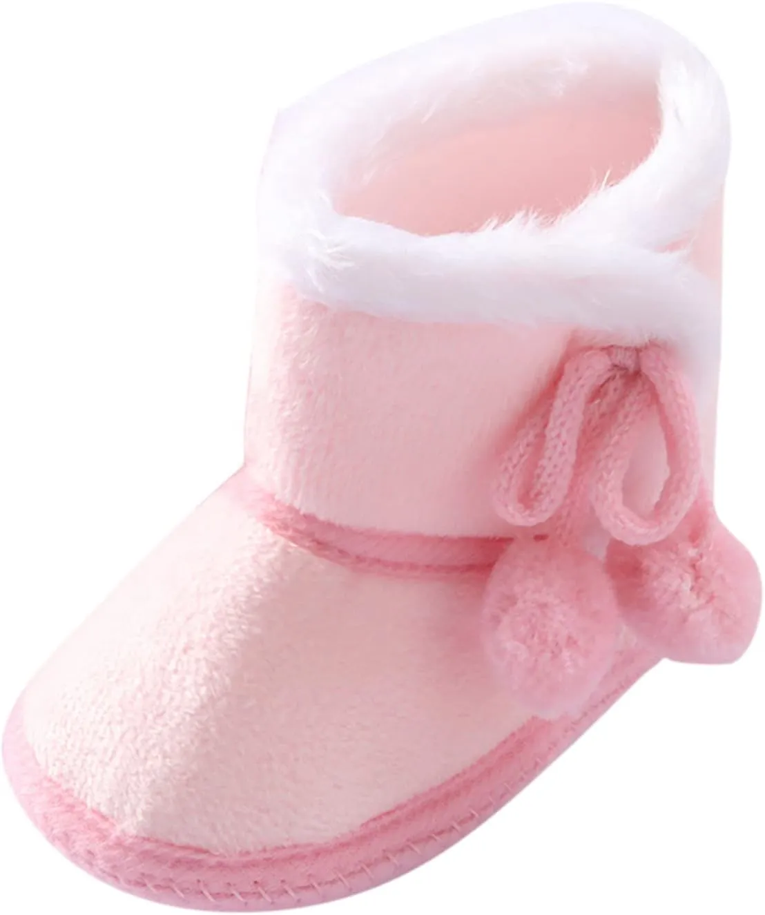 Newborn Baby Boys Girls Snow Winter Boots Infant Toddler Soft Sole Winter Warm Crib Booties Shoes Crib Shoes for Kids