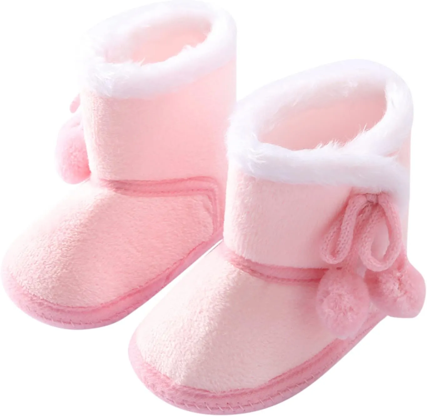 Newborn Baby Boys Girls Snow Winter Boots Infant Toddler Soft Sole Winter Warm Crib Booties Shoes Crib Shoes for Kids