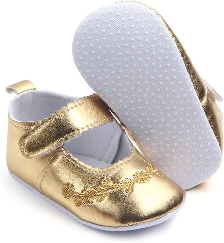 Newborn Baby Sneaker -Slip Sneaker Fashion Baby Single Stitchwork Shoes Baby Girl Non-Slip Shoes