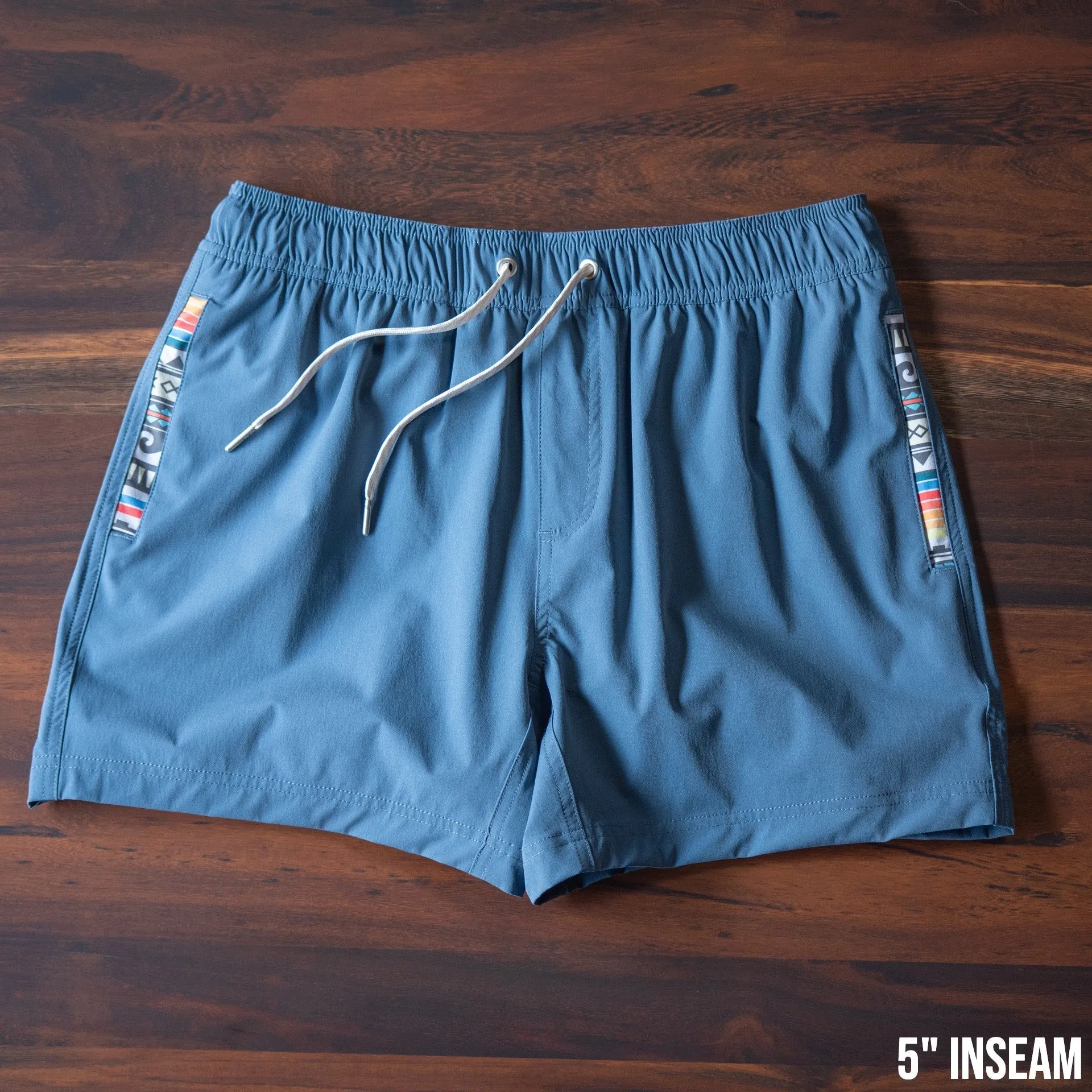 Nomad 3.0 Short (Hybrid) - Slate Blue 5" & 7" - Linerless