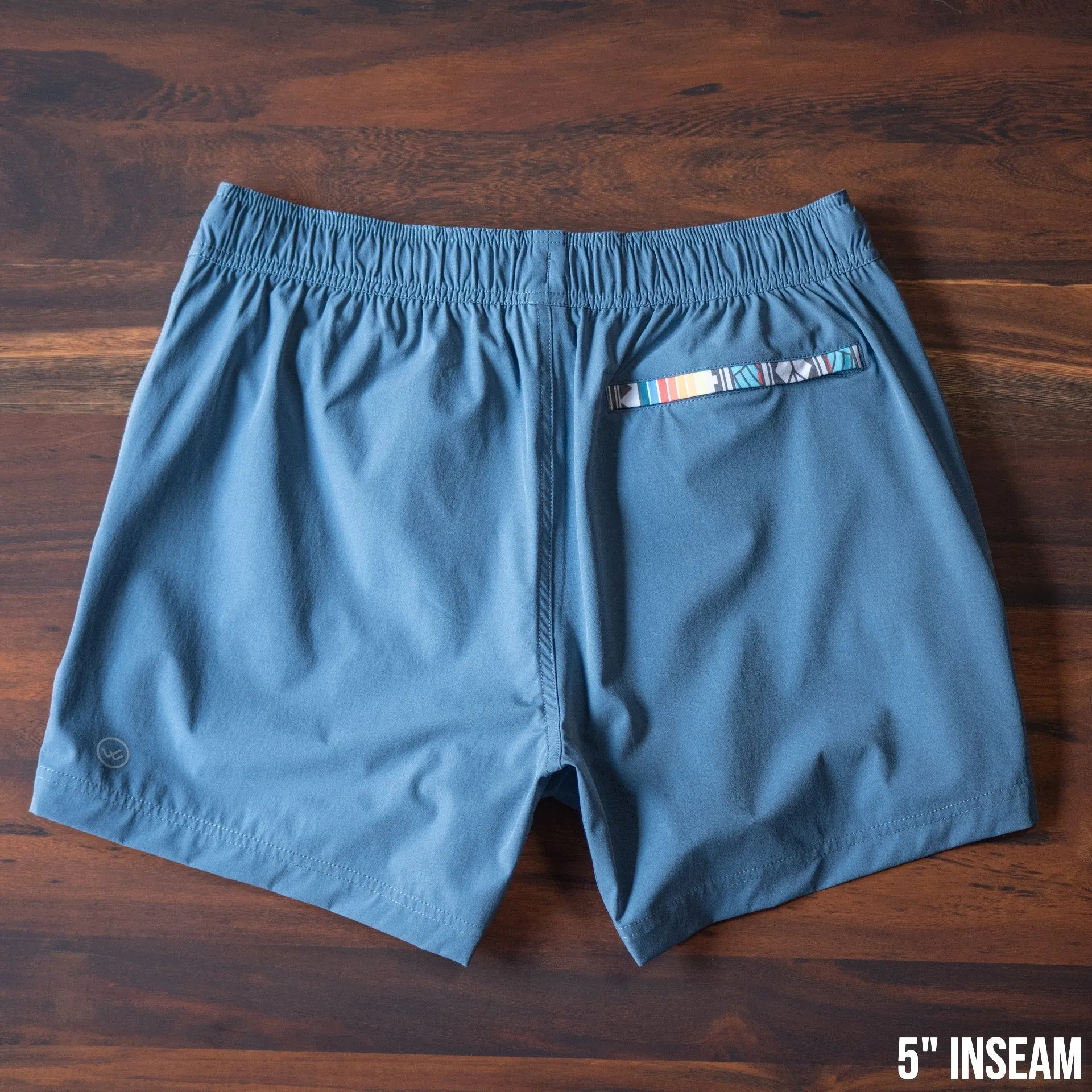 Nomad 3.0 Short (Hybrid) - Slate Blue 5" & 7" - Linerless