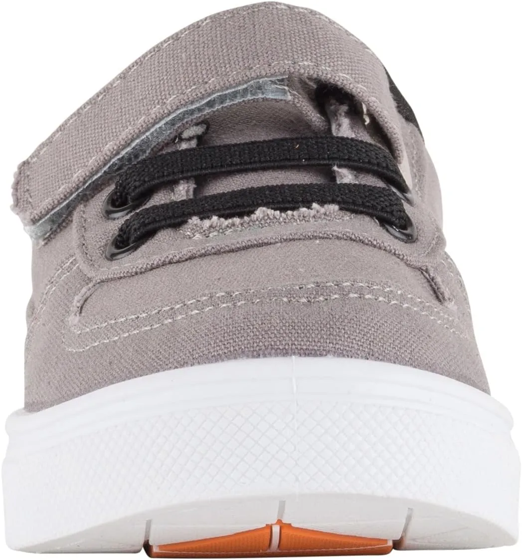Oomphies Ethan Boys Low-Top Sneakers  Canvas Upper, Hook & Loop Closure, Cushioned Footbed & Durable Rubber Sole