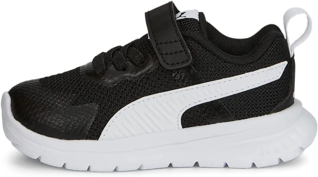 Puma - Infants Evolve Run Mesh Ac  Shoes, Size: 6 M US Toddler, Color: Puma Black/Puma White/Puma Black