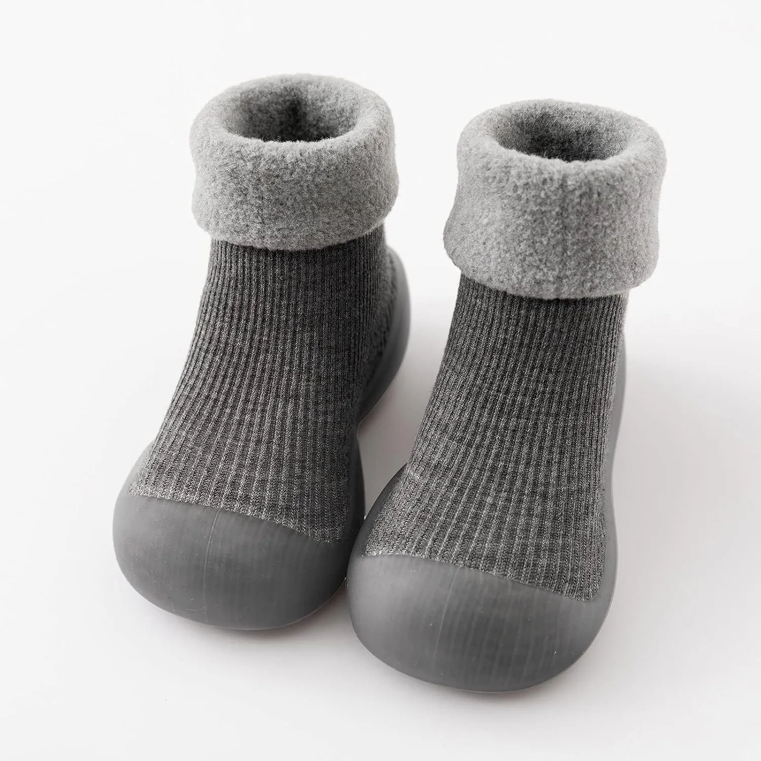 Robe And Slipper Set Boys Kids Toddler Baby Boys Girls Solid Warm Knit Soft Sole Rubber Shoe Slipper Boys Slides Size 4