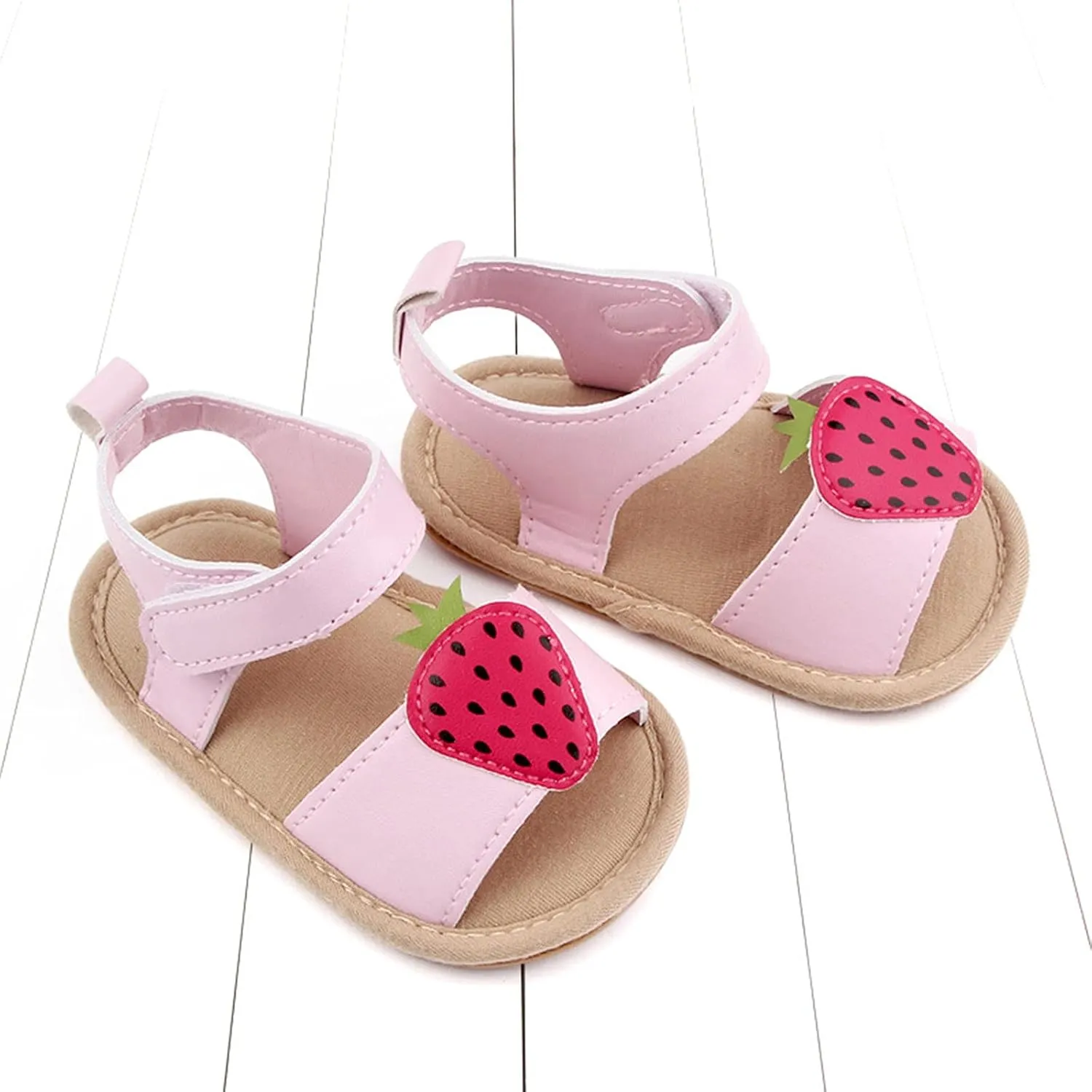 Rubber Summer Flat Baby Shoes Non-Slip Sandals Boys Sole Soft Girls Walking Baby Shoes Girls Sandals