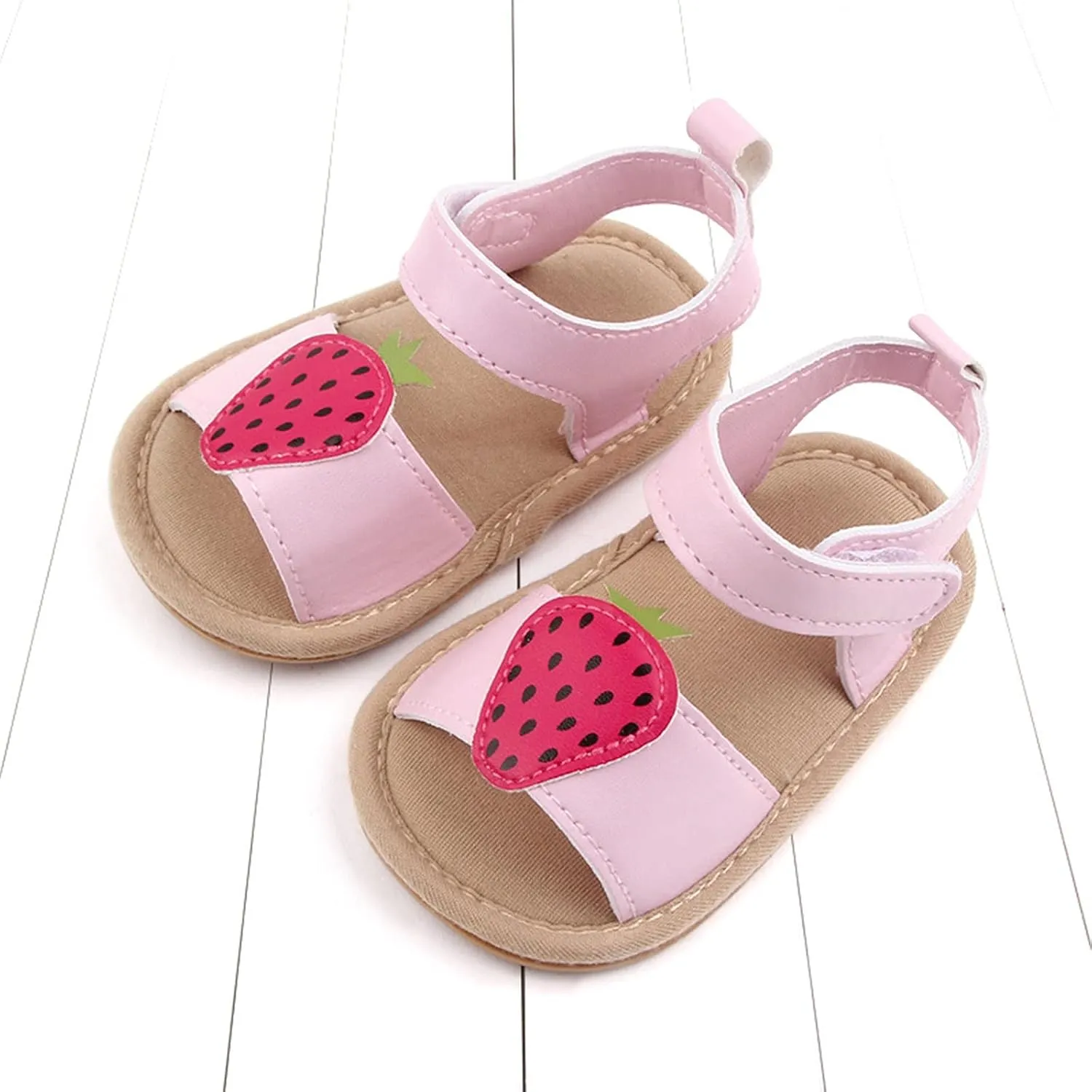 Rubber Summer Flat Baby Shoes Non-Slip Sandals Boys Sole Soft Girls Walking Baby Shoes Girls Sandals