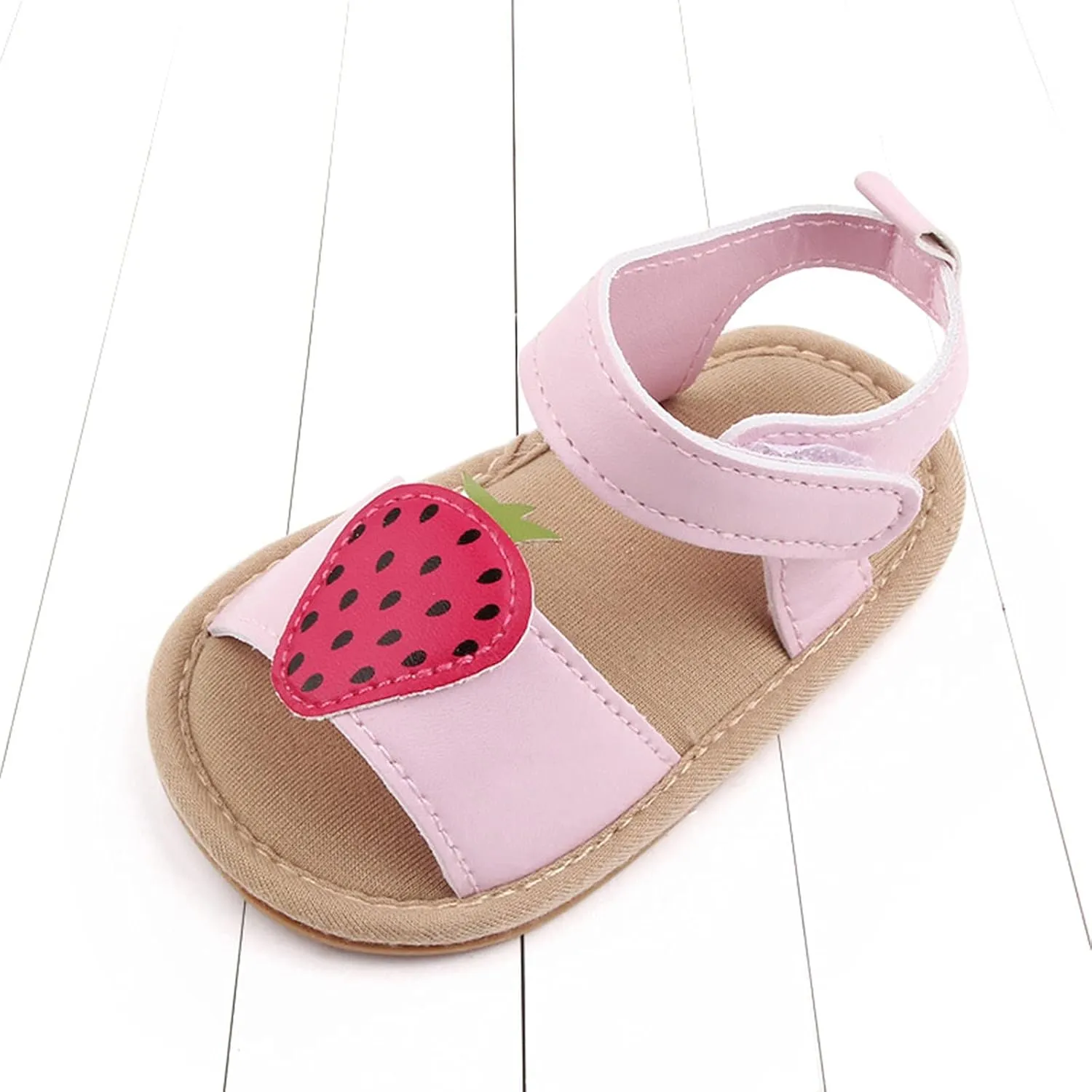 Rubber Summer Flat Baby Shoes Non-Slip Sandals Boys Sole Soft Girls Walking Baby Shoes Girls Sandals