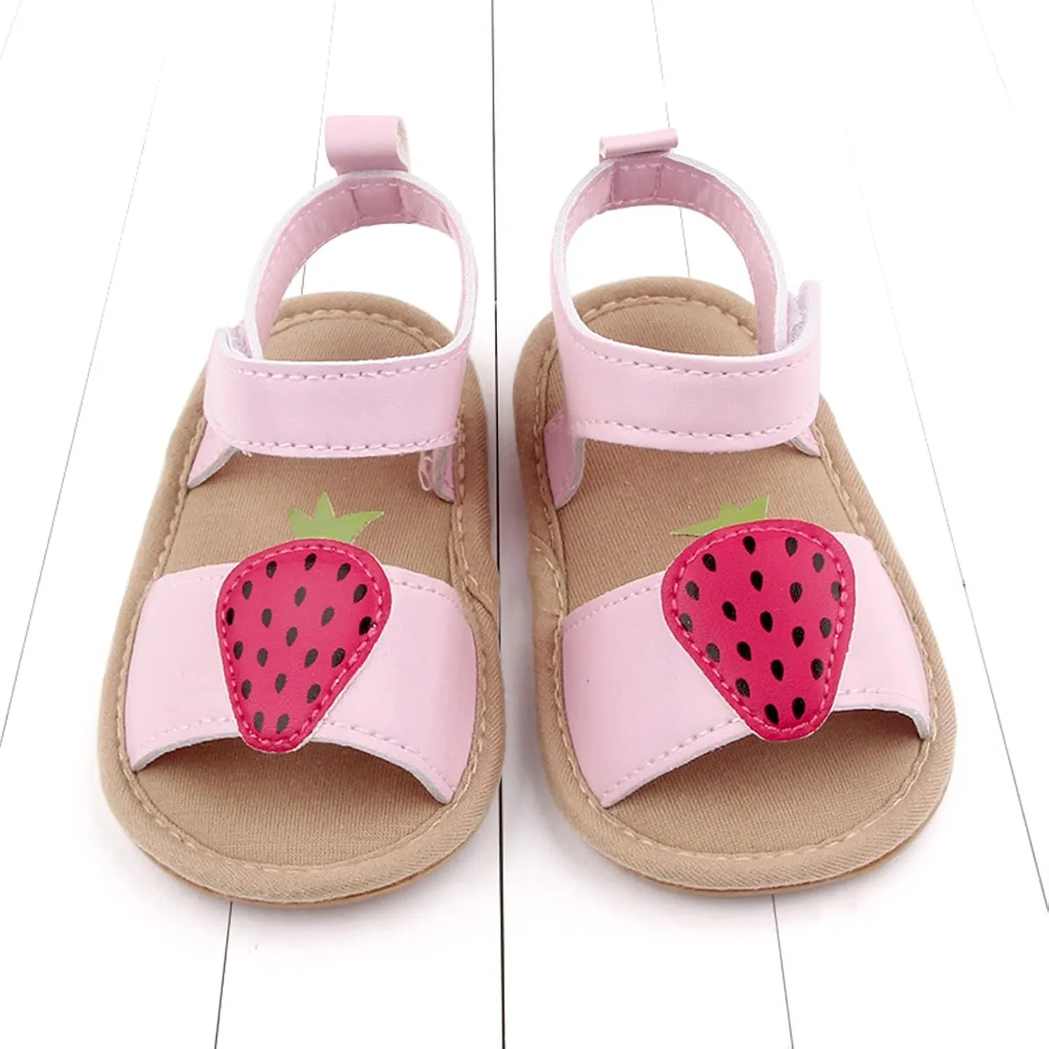 Rubber Summer Flat Baby Shoes Non-Slip Sandals Boys Sole Soft Girls Walking Baby Shoes Girls Sandals