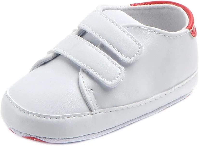 Running Shoes for Crib Shoes Baby Infant Soft Newborn Girl Sole Toddler Boy Sneaker Baby Sneakers (Red-06#WER, 6-9M)