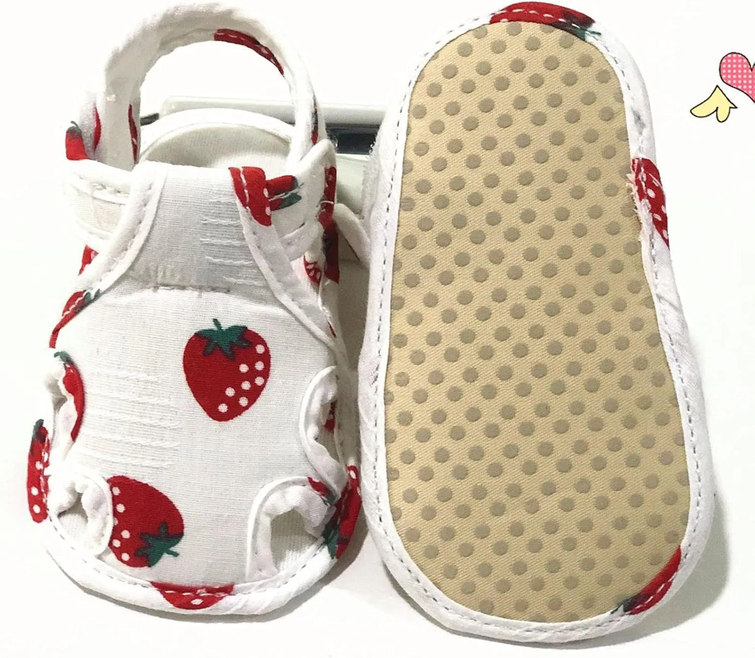 Sandal Baby Infant Toddler Shoes Soft Sole Non Slip Toddler Floor Shoes Fruit Summer Sandals Toddler Girls