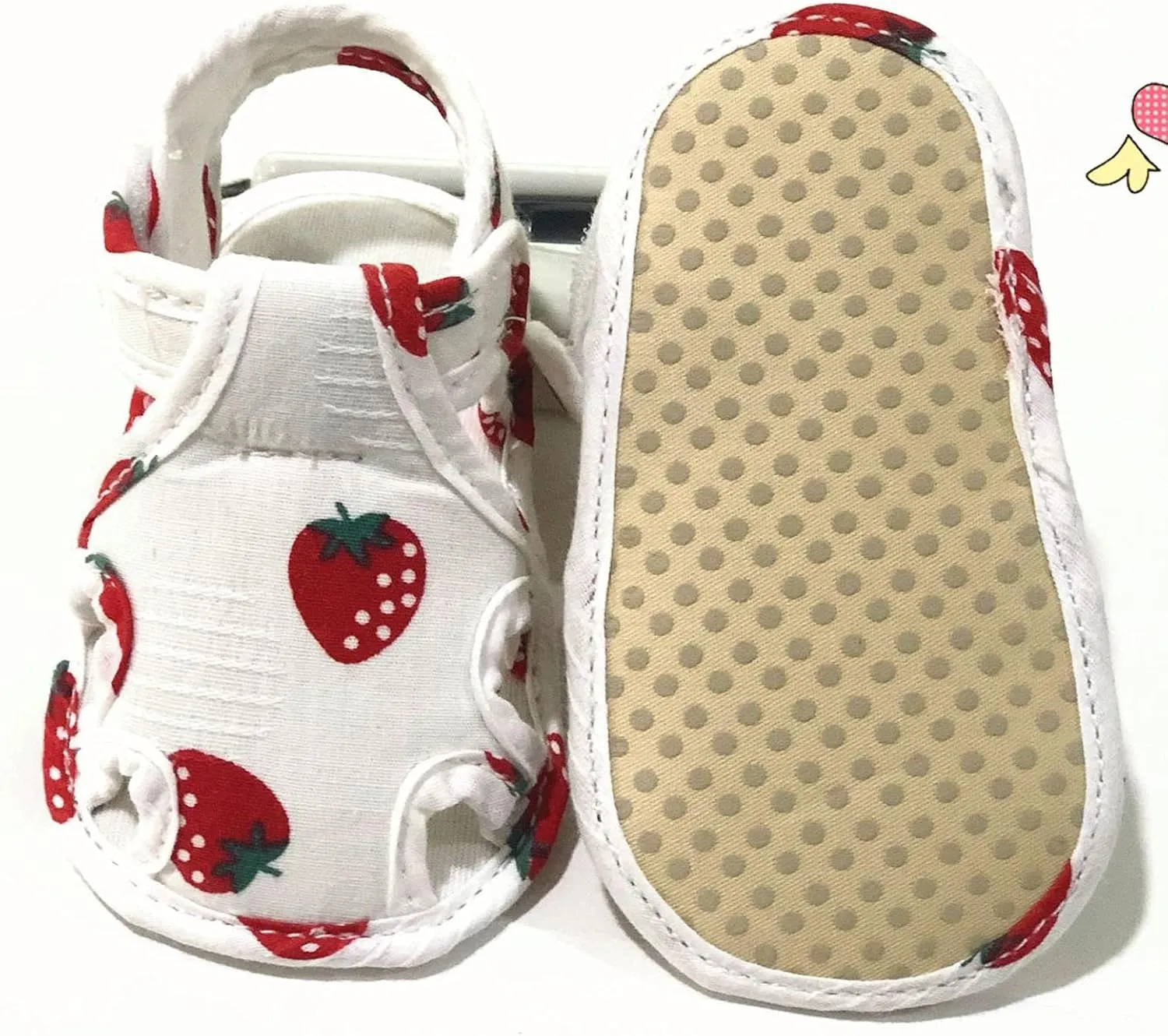 Sandal Baby Infant Toddler Shoes Soft Sole Non Slip Toddler Floor Shoes Fruit Summer Sandals Toddler Girls