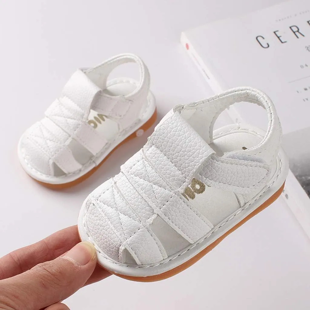 Sandals Roman Shoes First Shoes Walkers Sole Baby Soft Boys Girls Baby Shoes Shoes with Wheels