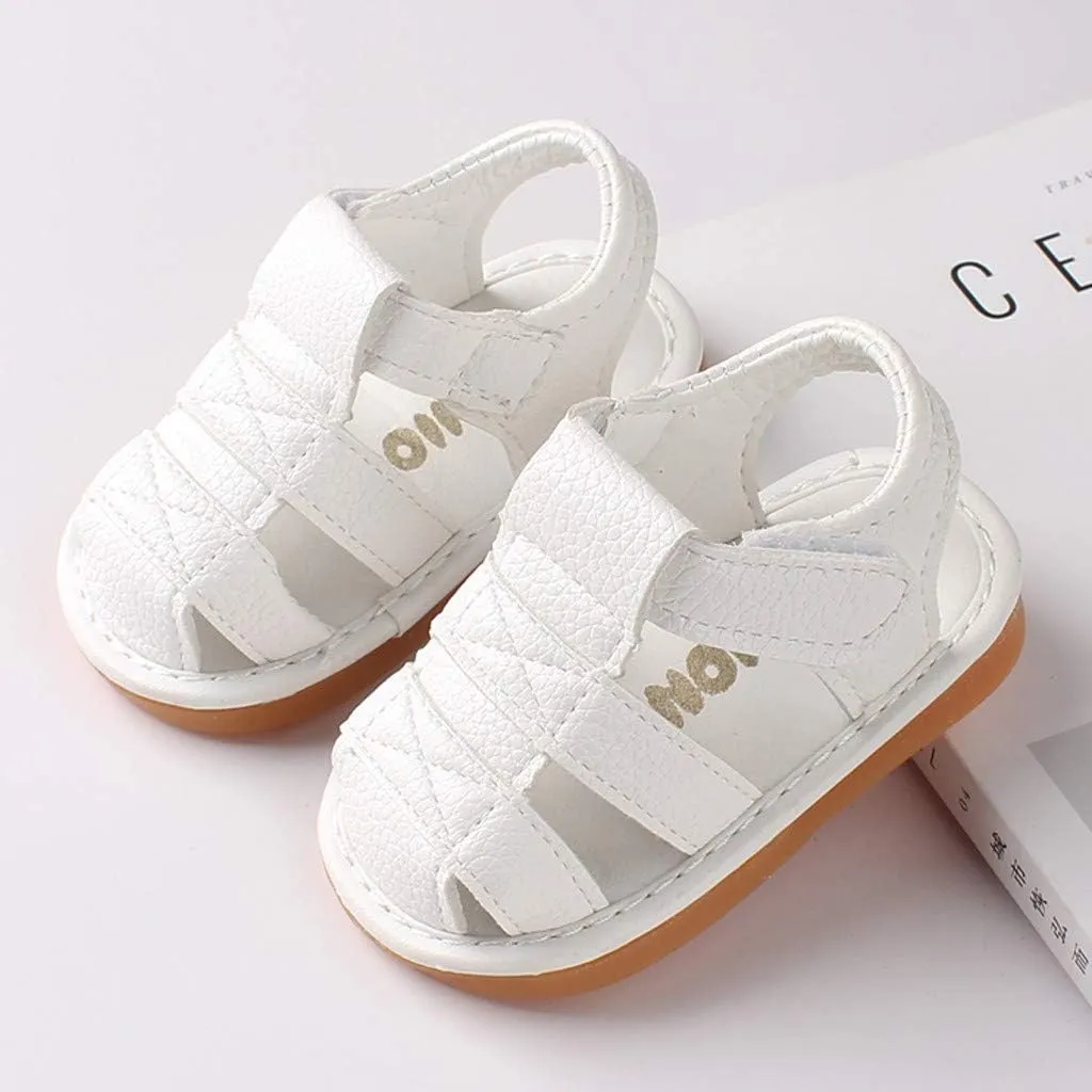 Sandals Roman Shoes First Shoes Walkers Sole Baby Soft Boys Girls Baby Shoes Shoes with Wheels