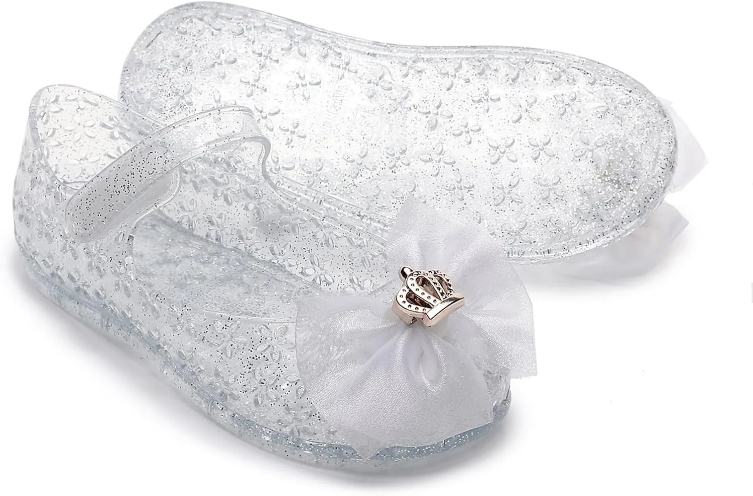 Sandals Shoe for Big Kid Summer Sandals Hollow Toe Jelly Baby Girl Soft Sole Children's Princess Performance Shoes